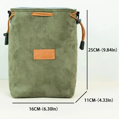 Waterproof Camera Travel Shoulder Bag for Instax Mini 12 & EVO, Canon, Nikon & Sony
