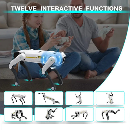 AI RC Robot Dog with Voice Control, App Programming & Dancing Functions