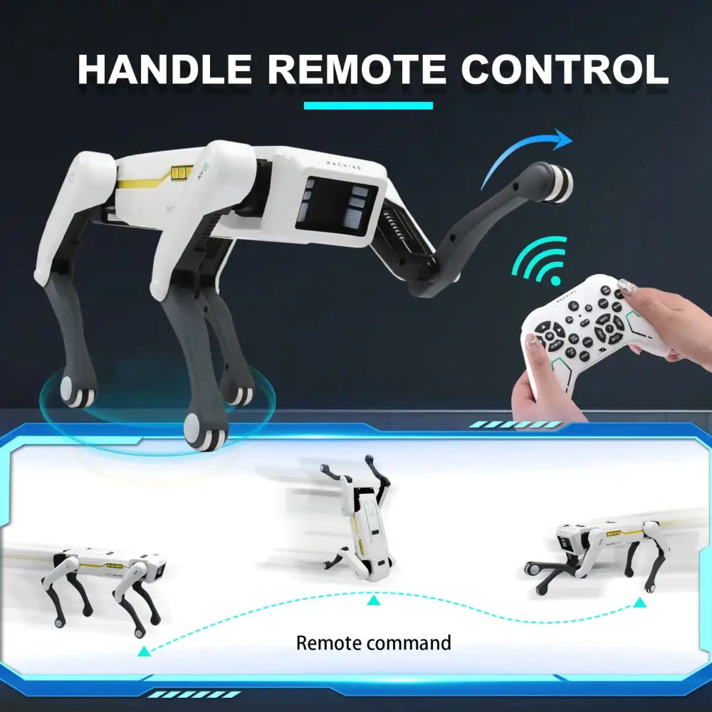 AI RC Robot Dog with Voice Control, App Programming & Dancing Functions