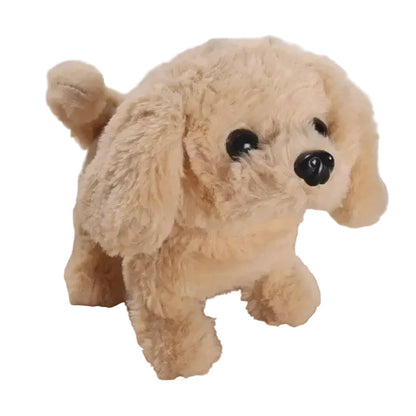 Interactive Electric Plush Corgi Dog Toy with Wagging Tail & Walking Action