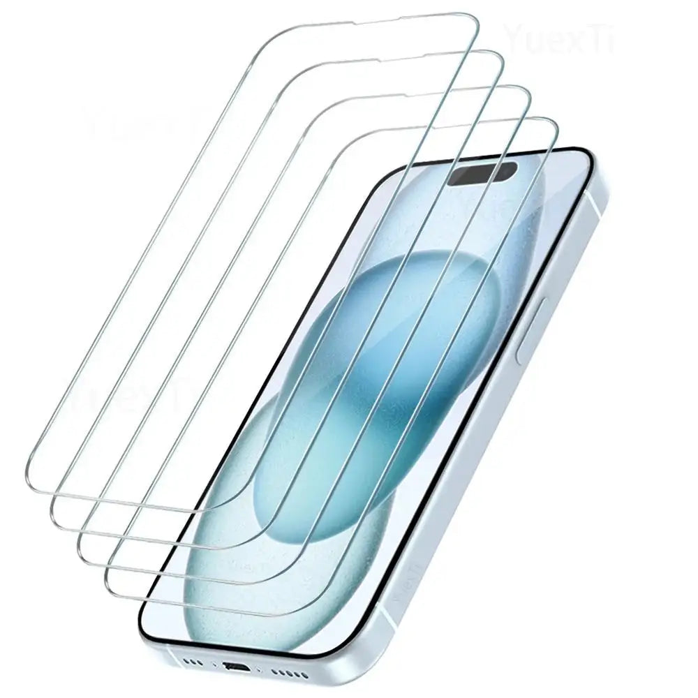 iPhone Screen Protector - Tempered Glass (Pack of 4) (All Models)