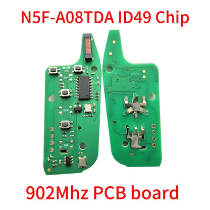 Flip Remote Car Key 315/902MHz ID49 Chip for Ford Escort, Transit, Explorer & Fusion (2013–2021)