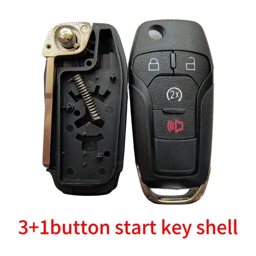 Flip Remote Car Key 315/902MHz ID49 Chip for Ford Escort, Transit, Explorer & Fusion (2013–2021)