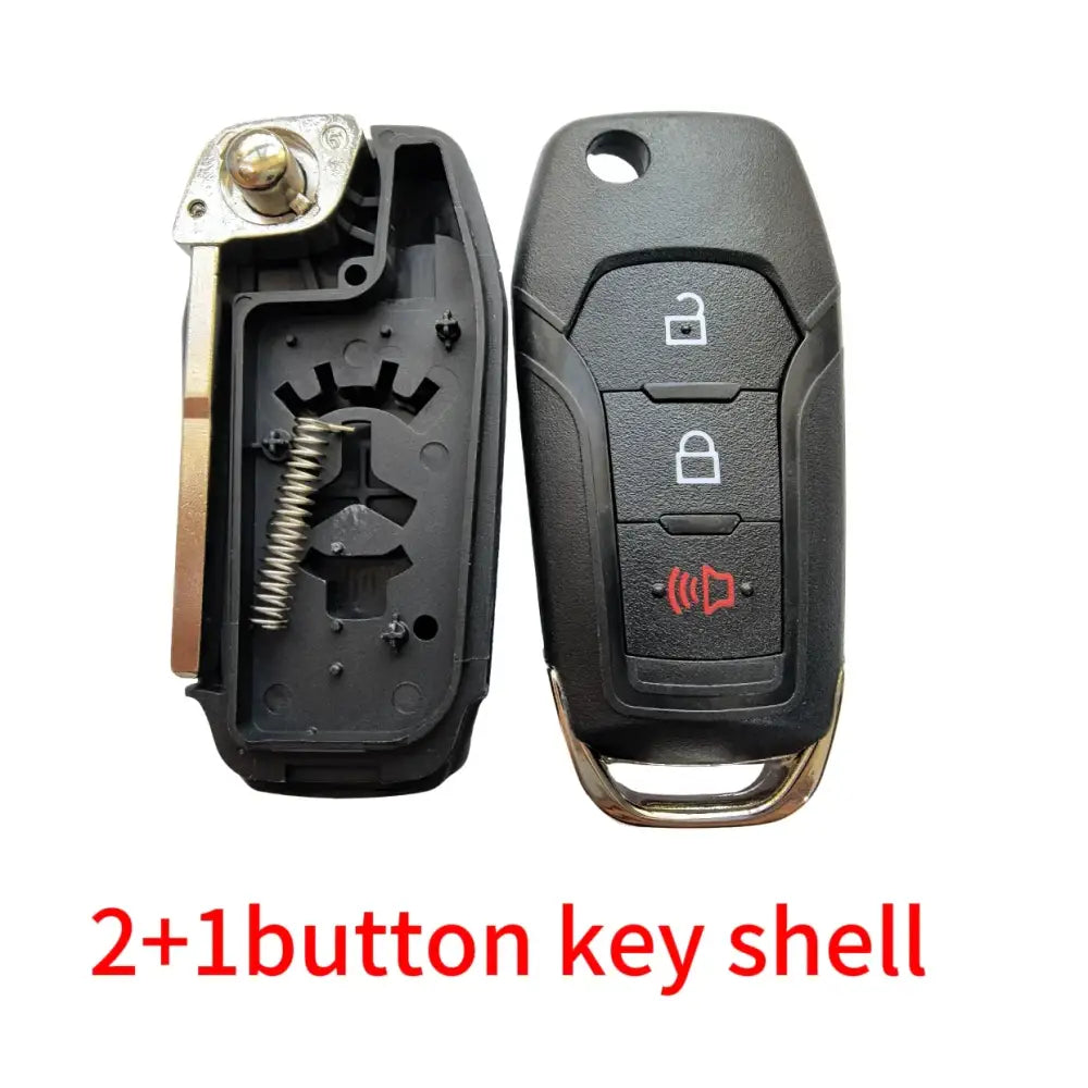 Flip Remote Car Key 315/902MHz ID49 Chip for Ford Escort, Transit, Explorer & Fusion (2013–2021)