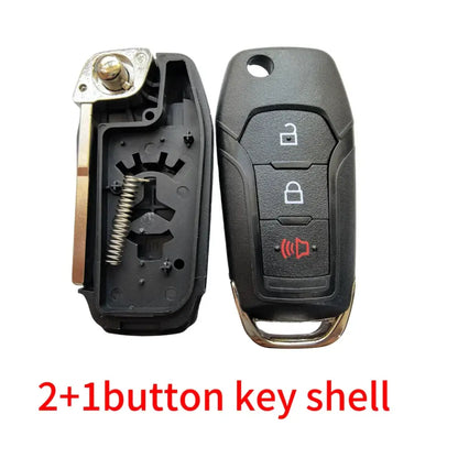 Flip Remote Car Key 315/902MHz ID49 Chip for Ford Escort, Transit, Explorer & Fusion (2013–2021)