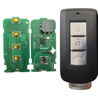 Keyless Go Smart Remote Key 2/3/4 Button 315/434MHz ID46 for Mitsubishi Lancer & Outlander (2008–2016)