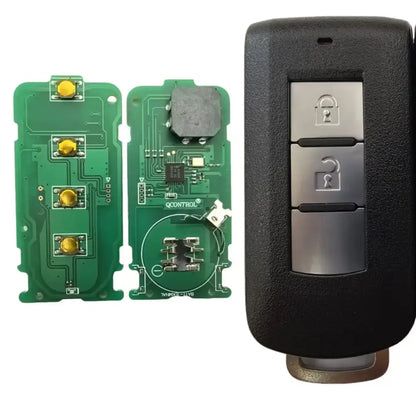 Keyless Go Smart Remote Key 2/3/4 Button 315/434MHz ID46 for Mitsubishi Lancer & Outlander (2008–2016)