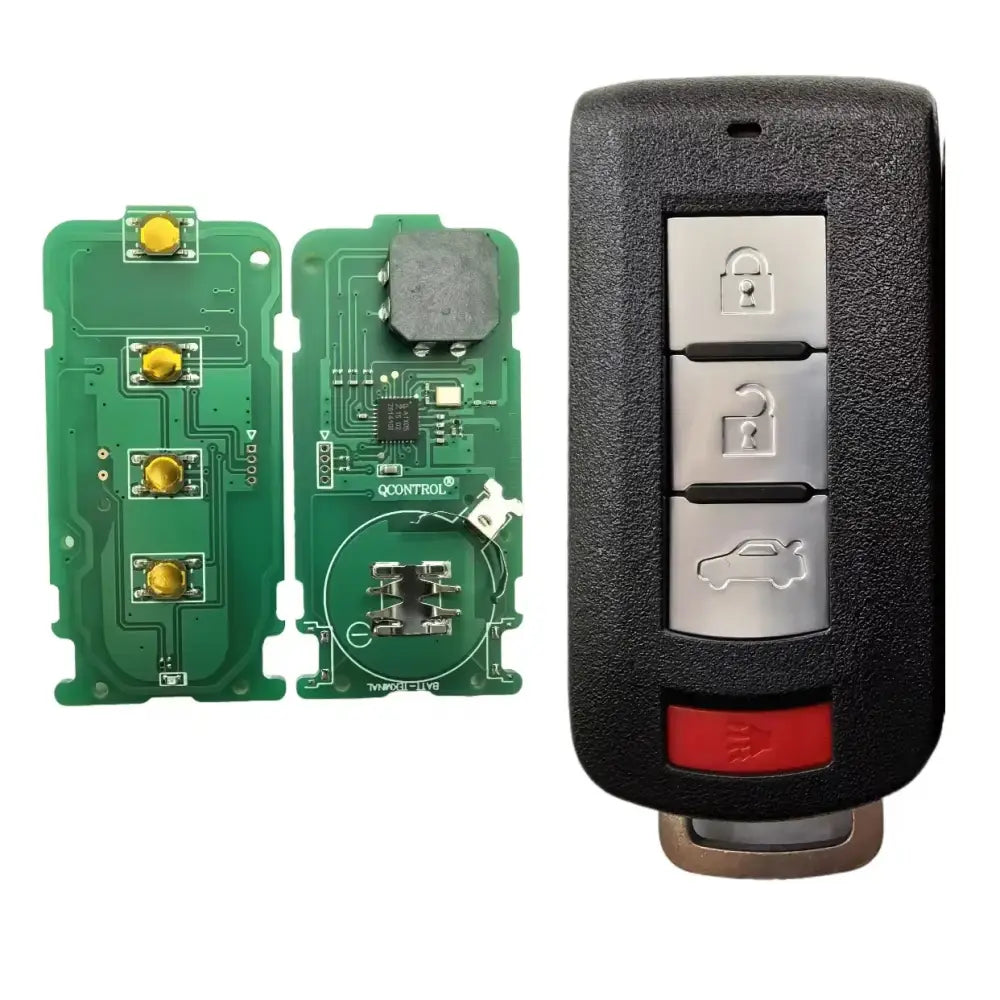 Keyless Go Smart Remote Key 2/3/4 Button 315/434MHz ID46 for Mitsubishi Lancer & Outlander (2008–2016)