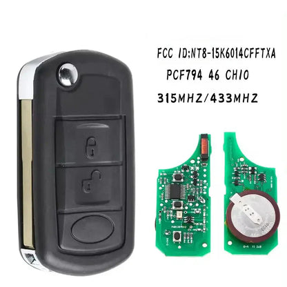Rechargeable Remote Key Fob 315/433MHz for Range Rover & Discovery 3 Vehicles