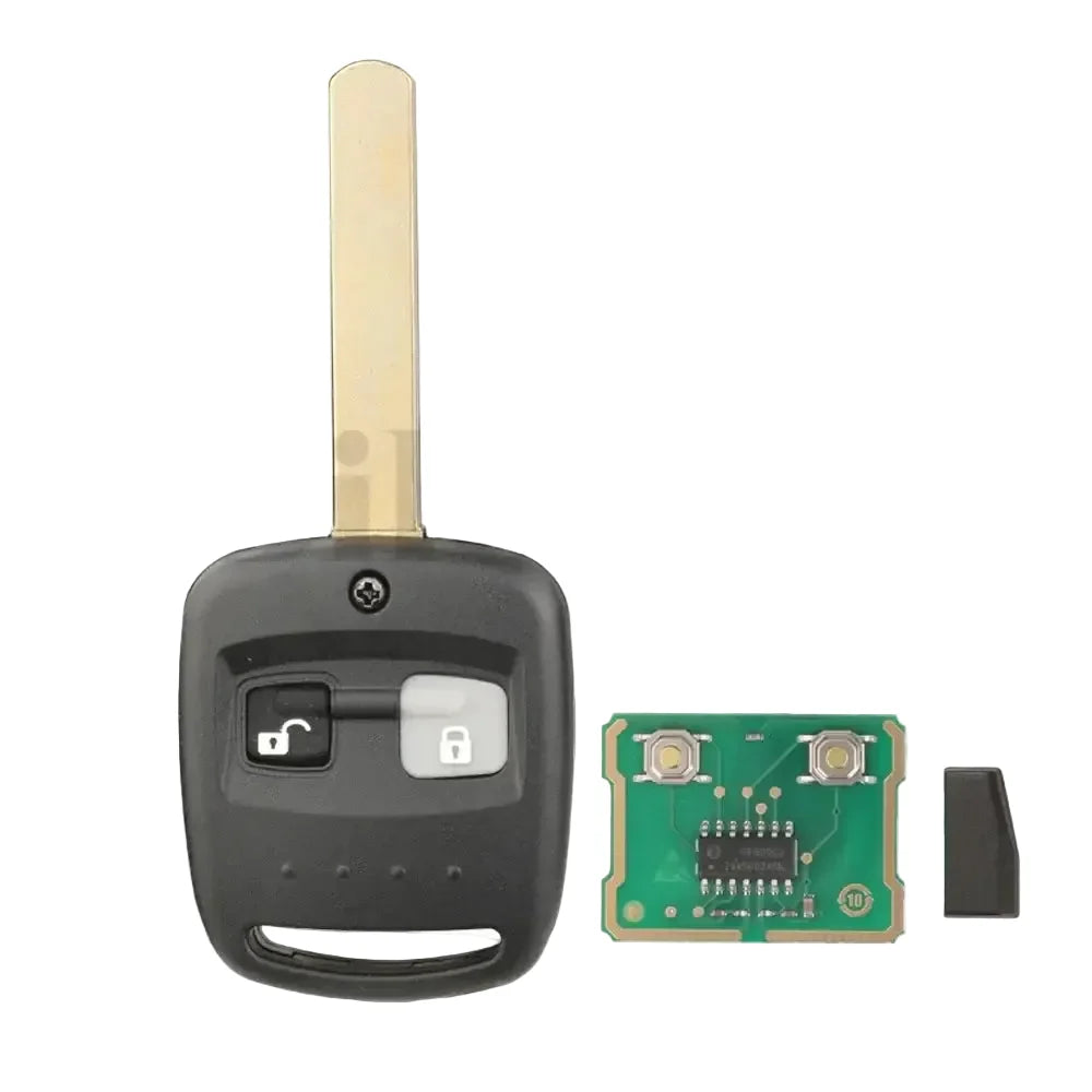 2-Button Remote Car Key Fob 315/433MHz 4D62 Chip for Subaru Forester & Impreza