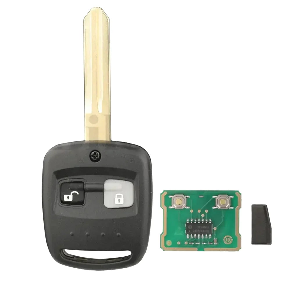 2-Button Remote Car Key Fob 315/433MHz 4D62 Chip for Subaru Forester & Impreza