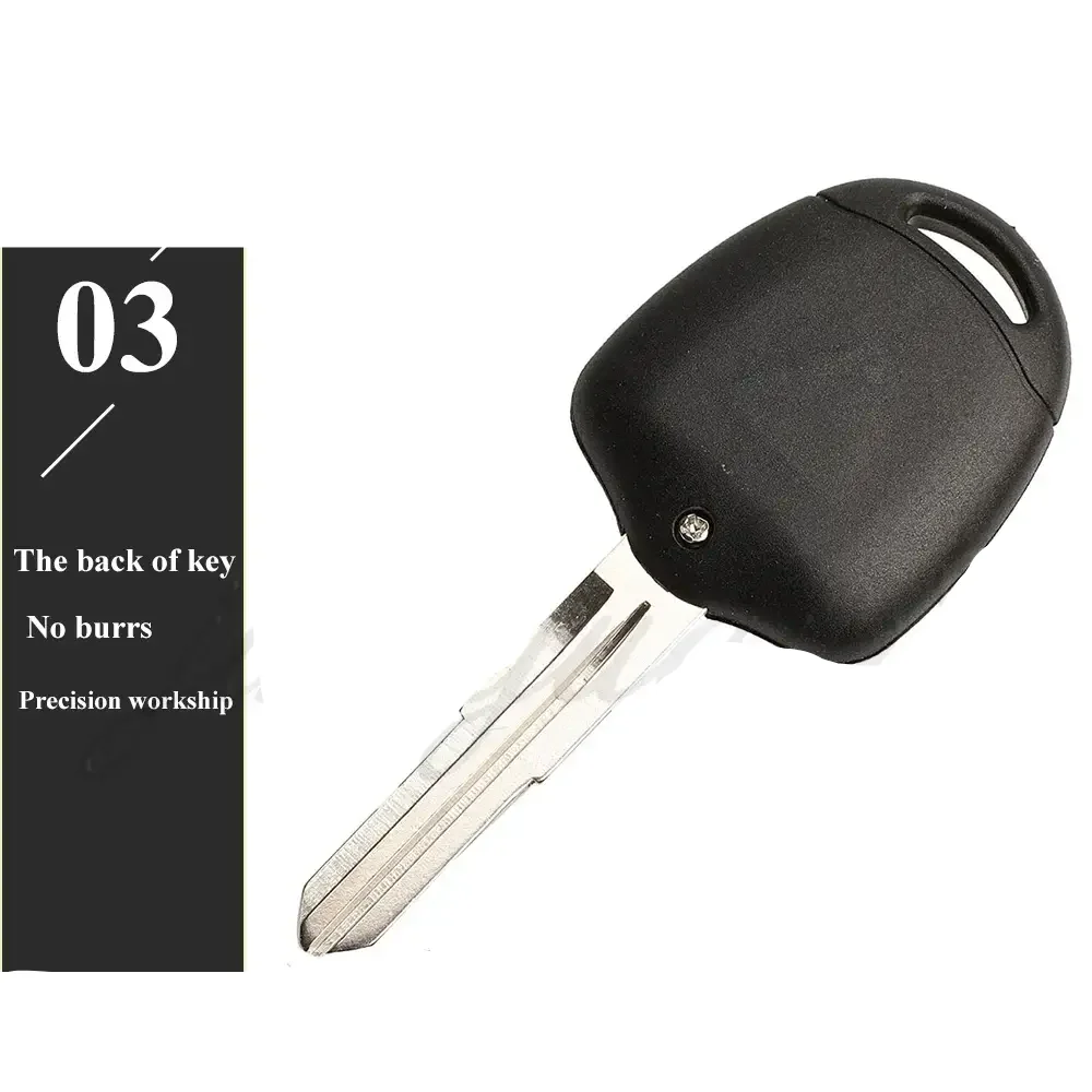 Remote Car Key Fob 433/313.8MHz ID46 for Mitsubishi ASX, Lancer & Outlander (2006–2014)