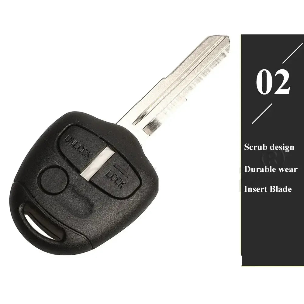 Remote Car Key Fob 433/313.8MHz ID46 for Mitsubishi ASX, Lancer & Outlander (2006–2014)