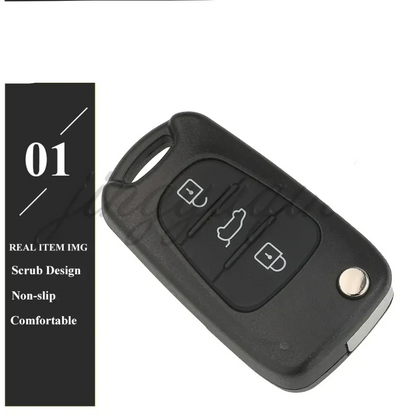 433MHz ID46 Flip Remote Car Key Fob for Kia Sportage (2010–2014)