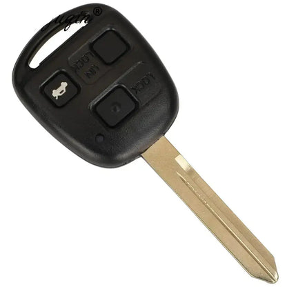 2/3-Button Remote Key Fob 433MHz 4D67/4C Chip for Toyota Corolla, Yaris & Avensis (1998+)