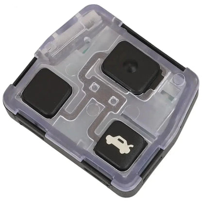 2/3-Button Remote Key Fob 433MHz 4D67/4C Chip for Toyota Corolla, Yaris & Avensis (1998+)