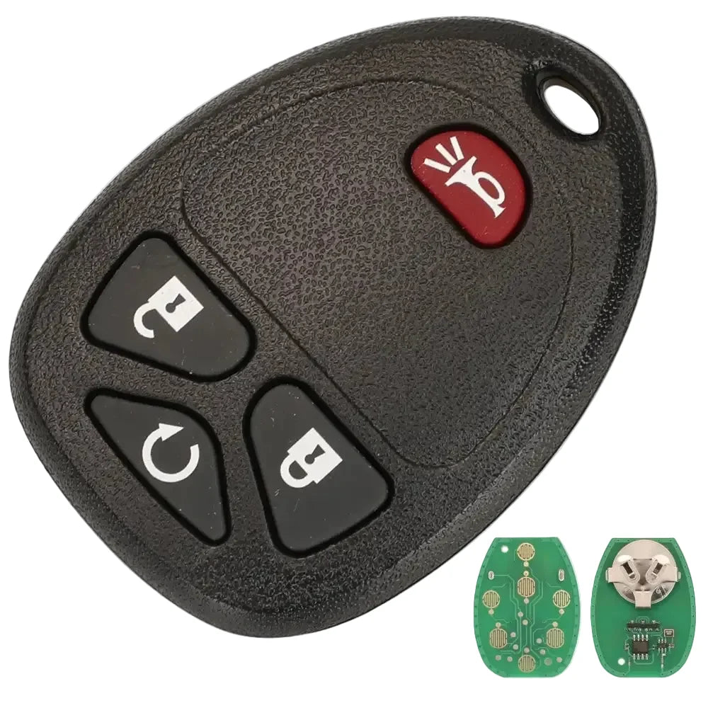 Smart Remote Car Key 315/433MHz 3/4/5/6 Button for Buick, Chevrolet, Cadillac, GMC & Suzuki