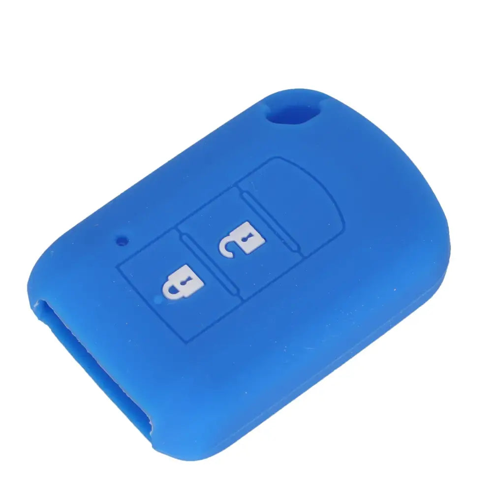 Silicone 2-Button Car Key Cover for Mitsubishi ASX, Outlander, Lancer EX, Galant & Pajero
