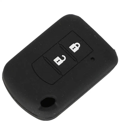 Silicone 2-Button Car Key Cover for Mitsubishi ASX, Outlander, Lancer EX, Galant & Pajero