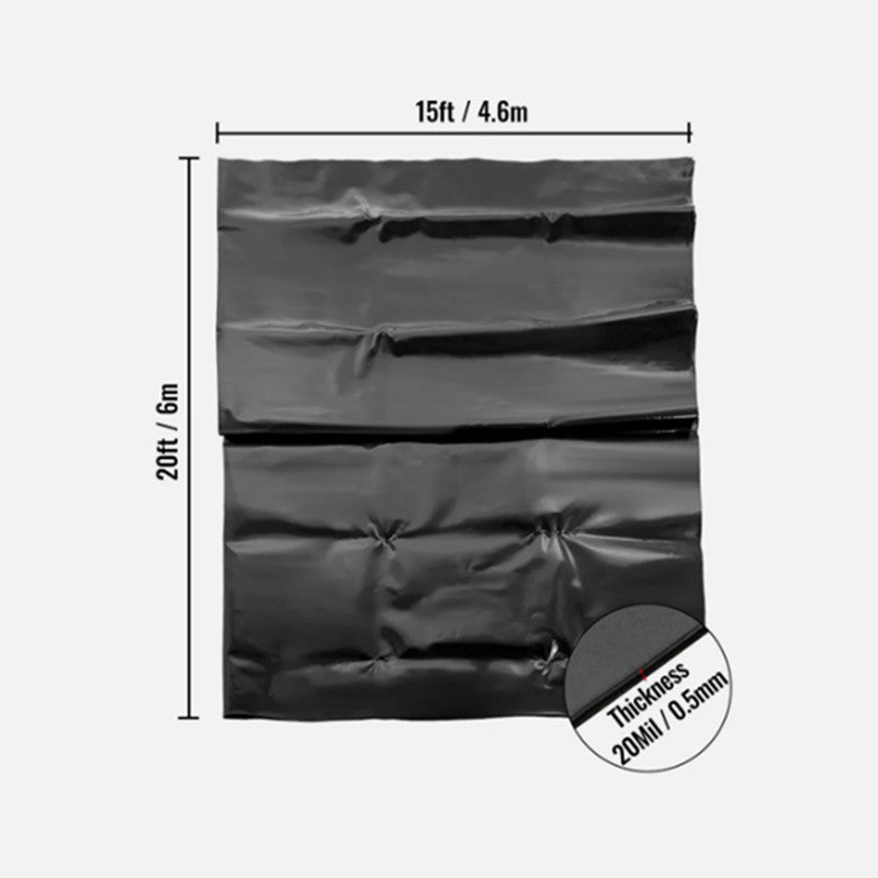 Pond Liner 4.6x6m 0.5mm LDPE