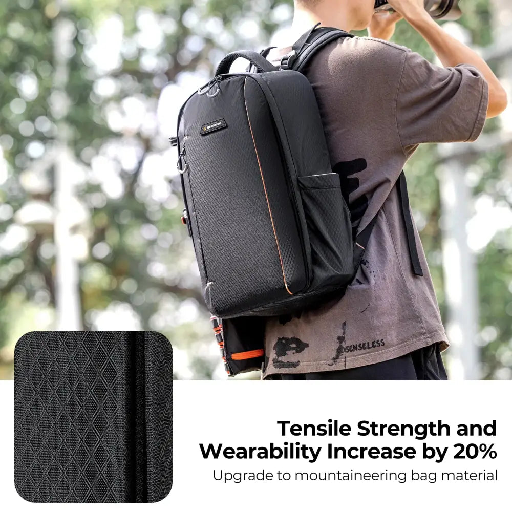 Waterproof Photography Camera Backpack for DSLR, Canon, Nikon, Sony & Laptop