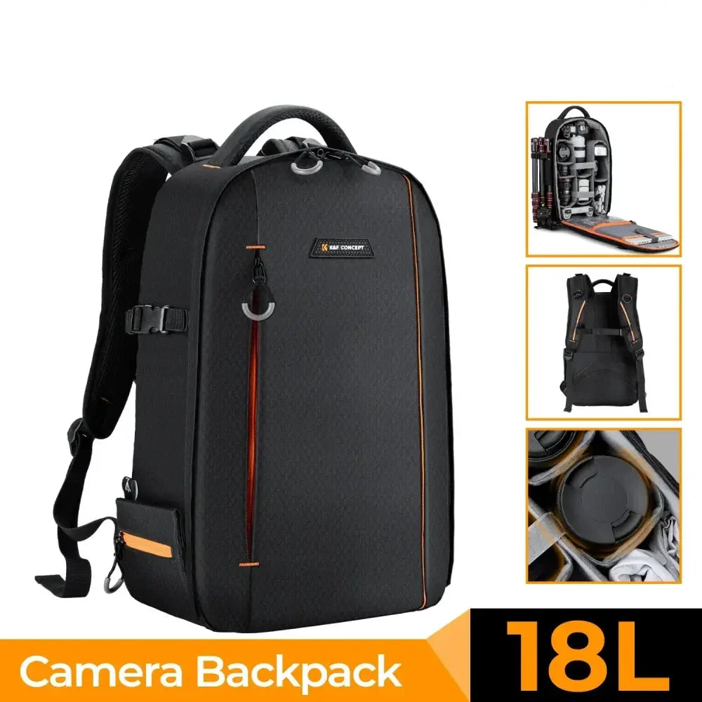 Waterproof Photography Camera Backpack for DSLR, Canon, Nikon, Sony & Laptop