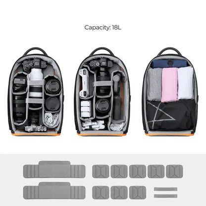 Waterproof Photography Camera Backpack for DSLR, Canon, Nikon, Sony & Laptop