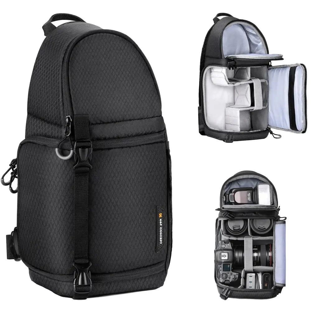Waterproof Camera Sling Backpack for DSLR/SLR, Sony, DJI & Fuji Cameras