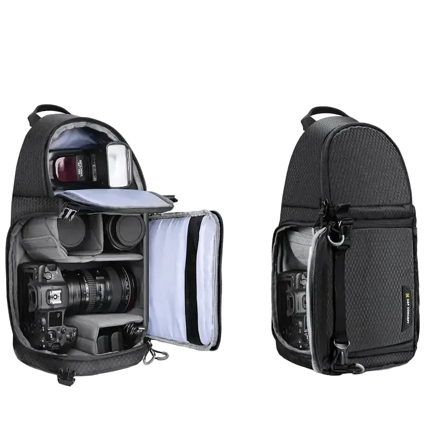 Waterproof Camera Sling Backpack for DSLR/SLR, Sony, DJI & Fuji Cameras
