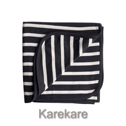 *BUY 1 GET 1 FREE* Woolbabe Merino/Organic Cotton swaddle/blanket STRIPES