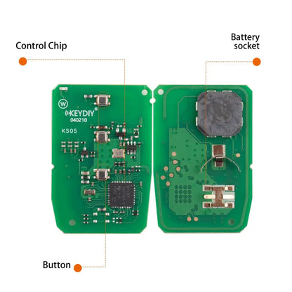 TB62-3 Universal 3-Button Smart Remote Key for Car Key Programming
