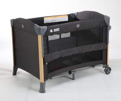 Pre-order Baby Brightness 4 in 1 Portacot Black