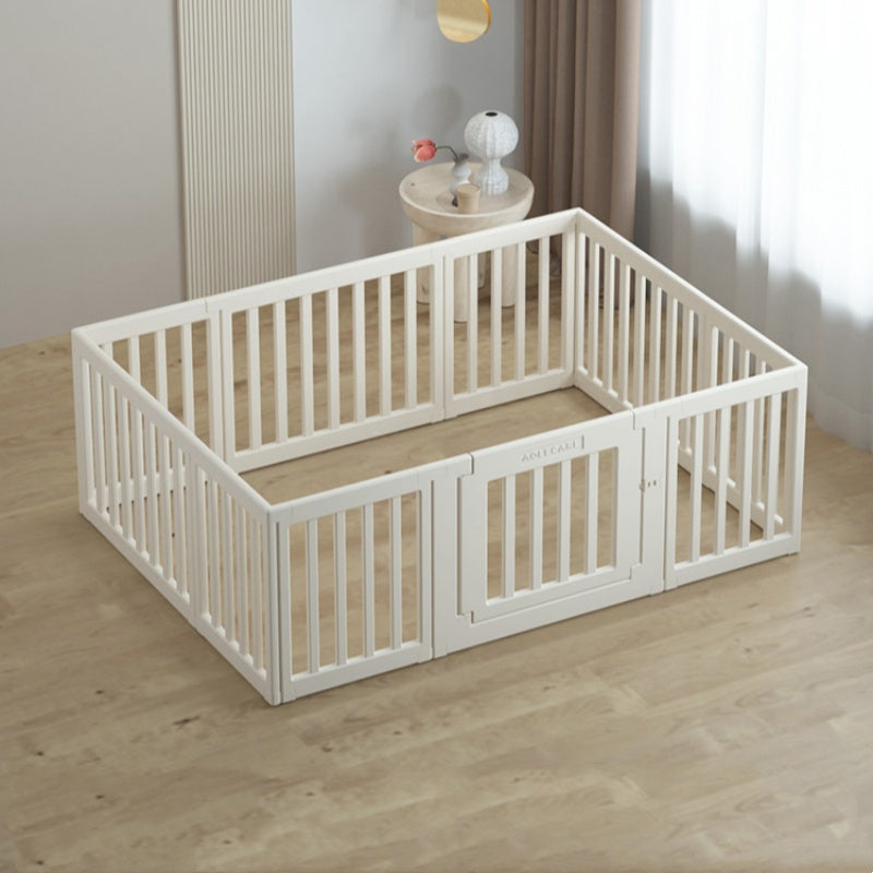 8+2 baby playpen white