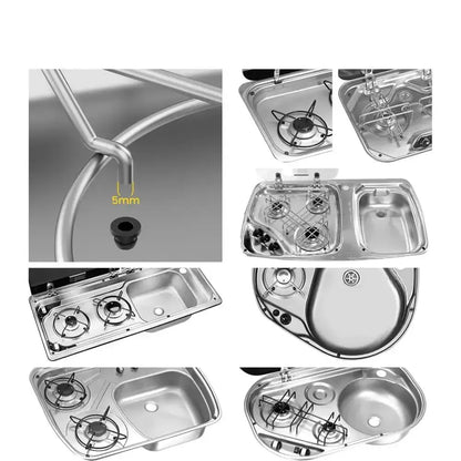 Kitchen Pan Support Grommet Sleeves for RV's & Caravans (16PCS)
