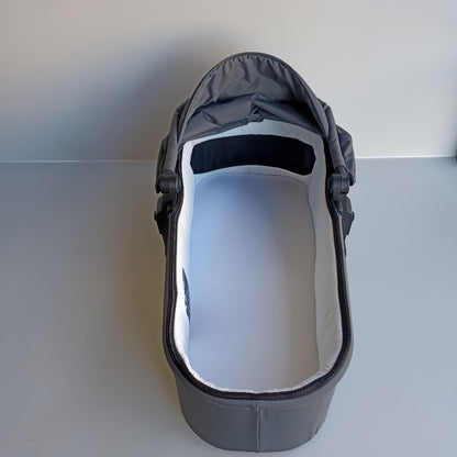 Baby Brightness Poplar baby stroller with carrycot, capsule and ISOFIX base Dark Grey