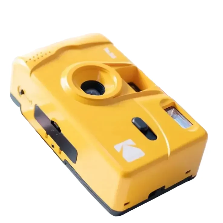 Reusable Retro Film Camera with Manual Flash