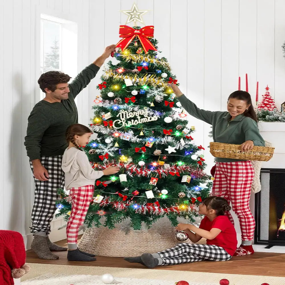 Large Christmas Tree (1.5/1.8/2.1M) with 4M 30-LED Colourful Lights