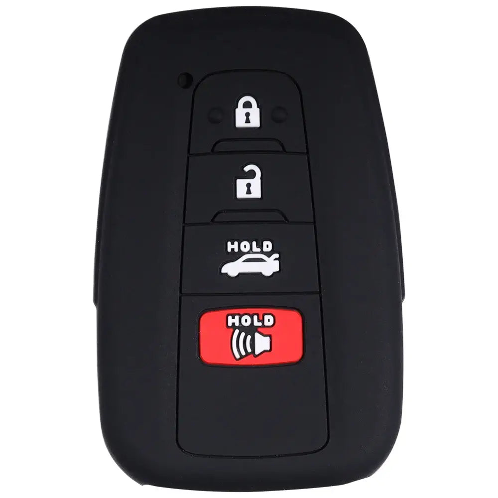 Silicone Remote Key Cover for Toyota RAV4, Corolla, Camry & Hilux