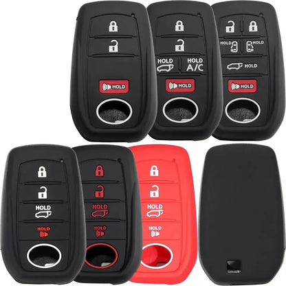 Silicone Remote Key Cover for Toyota RAV4, Corolla, Camry & Hilux