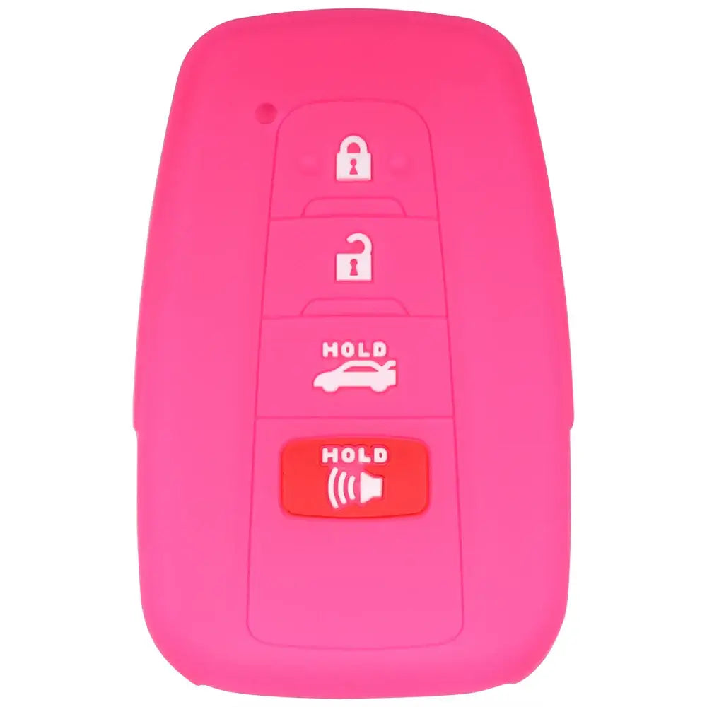 Silicone Remote Key Cover for Toyota RAV4, Corolla, Camry & Hilux