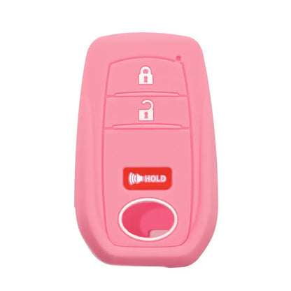 Silicone Remote Key Cover for Toyota RAV4, Corolla, Camry & Hilux