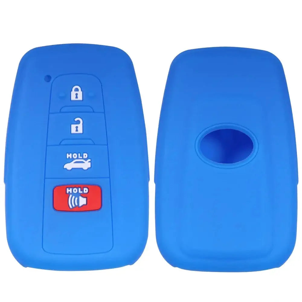 Silicone Remote Key Cover for Toyota RAV4, Corolla, Camry & Hilux