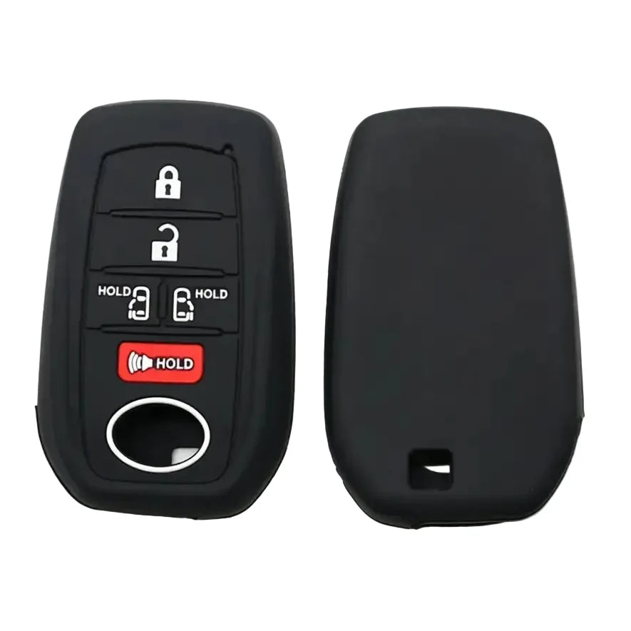 Silicone Remote Key Cover for Toyota RAV4, Corolla, Camry & Hilux