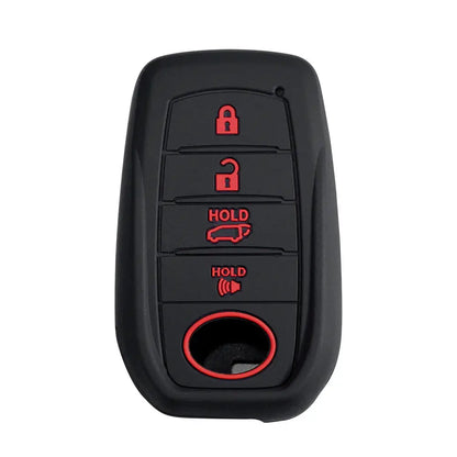 Silicone Remote Key Cover for Toyota RAV4, Corolla, Camry & Hilux