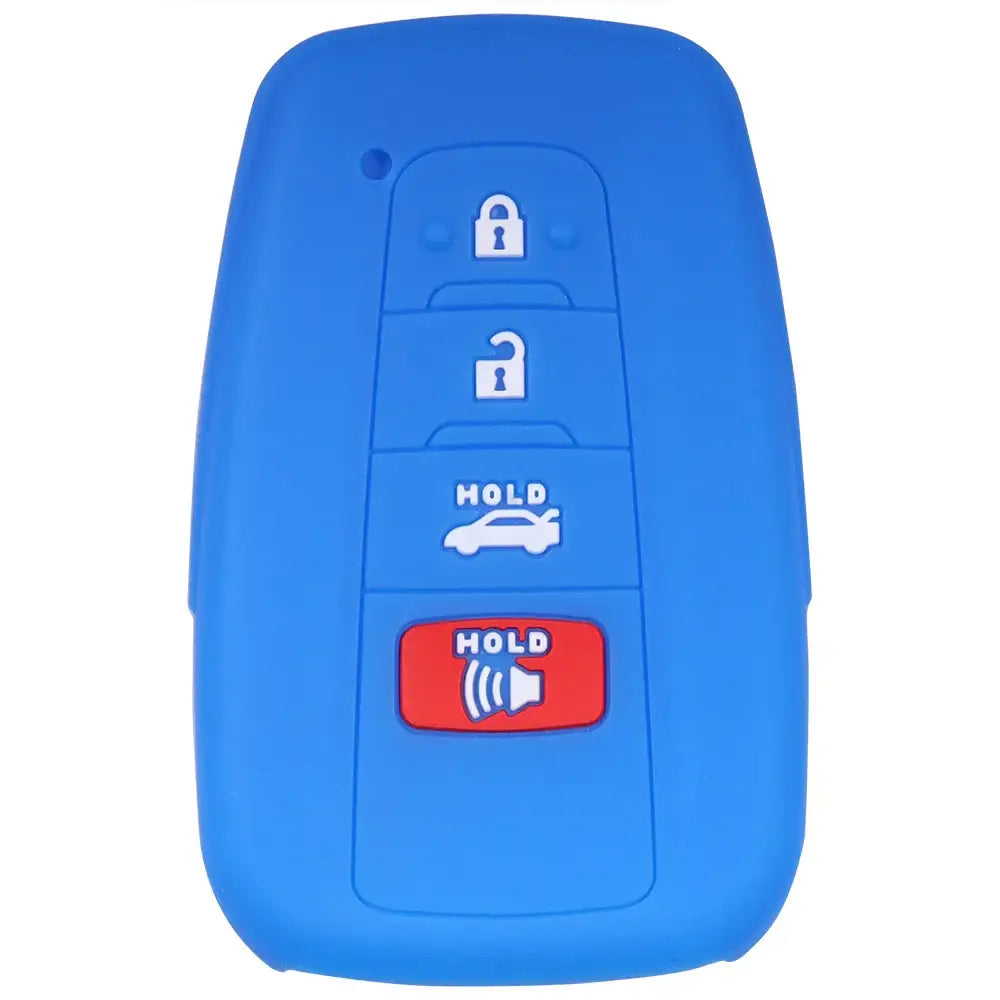 Silicone Remote Key Cover for Toyota RAV4, Corolla, Camry & Hilux