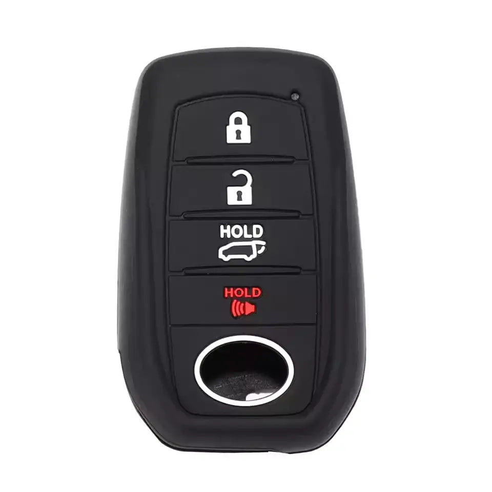 Silicone Remote Key Cover for Toyota RAV4, Corolla, Camry & Hilux