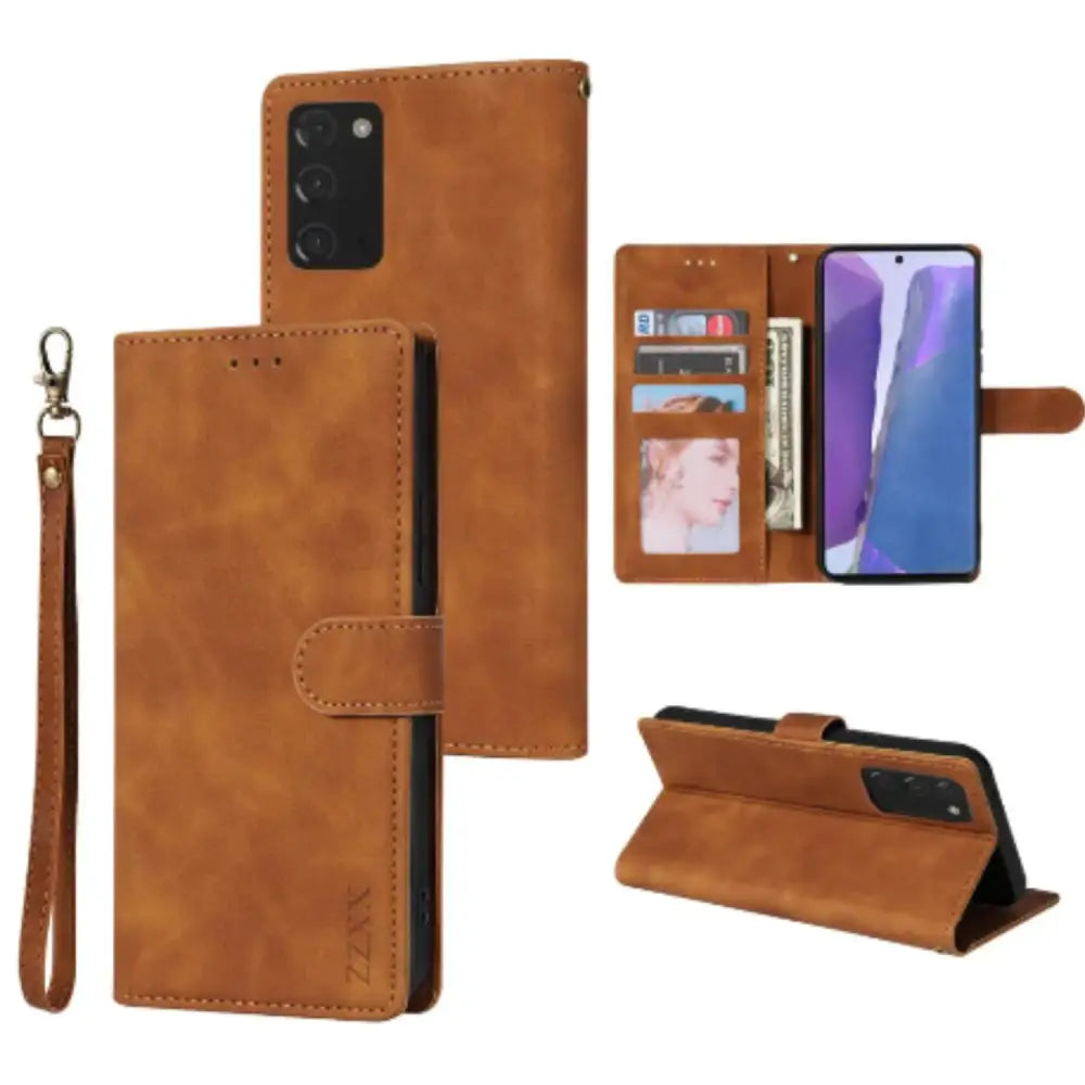 Leather Touch Flip Case for Samsung Galaxy Series