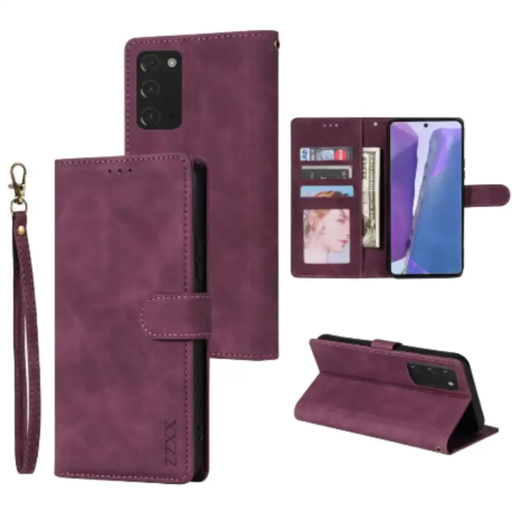 Leather Touch Flip Case for Samsung Galaxy Series