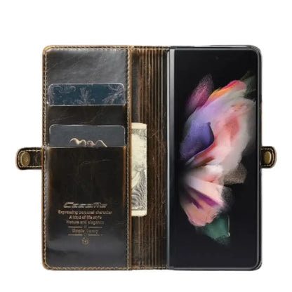 Leather Wallet Case for Samsung Z Fold 6/5/4/3