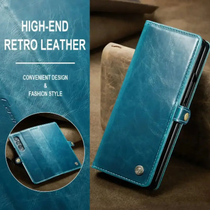 Leather Wallet Case for Samsung Z Fold 6/5/4/3